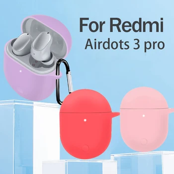 За Xiaomi Redmi Airdots 3 Pro/Пъпки 3 Pro Калъф Силиконов Мек Защитен Калъф За Redmi Пъпки 3 Pro Зарядно Устройство Ще Захранване На Скоростната Кожа Прозрачен Капак 0