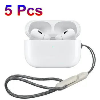 Каишка За Безжични слушалки Airpods Pro 2 2-ро поколение, Защита от загуба на Въже, Силикон Найлонов Ремък За Apple Airpods Pro 2 Air Шушулките Pro2