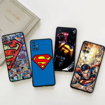 Калъф за телефон Супергерой Супермен за Samsung Galaxy A73 а a53 A13 A03S A52 A72 A12 A81 A30 A32 A50 A80 A71 A51 A31 5G