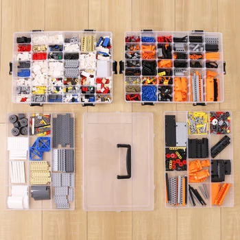 Контейнери-Организаторите За Играчки Lego Building Block Кутии За Съхранение Органайзер За Детски Играчки, Пластмасови Детски Инструменти За Съхранение На Бижута Част На Кутията