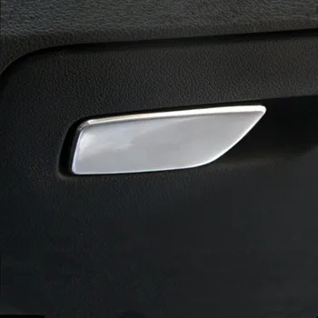 Кутия За Съхранение на Втория пилот на Колата, Панел Превключвател, Декоративна Капачка, Покритие От Неръждаема Стомана За Audi A3 8V 2013-2019 LHD Стикер На жабката
