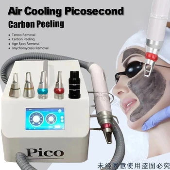 Машина за белене на въглероден лазер за премахване на татуировки Пикосекунды Пико с висока Енергия, чувство на светлина лазер HD Иаг неинвазивни бързо