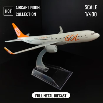 Мащаб 1:400 Метален Самолет Реплика GOL Airlines 