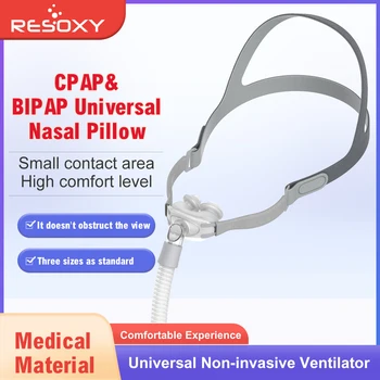 Медицински Носа Възглавници Маска Опростен Дизайн Сън CPAP Назальная Маска за Auto CPAP APAP BIPAP Назальная Възглавница Маска Със Седалище Убором 0