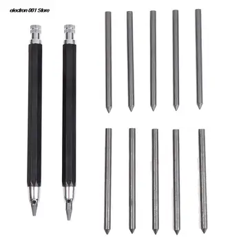 Механичен Молив 2B/8B Графити за Автоматични Моливи За Чертане и Писане 5,6 мм