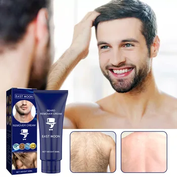 Мъжки крем за премахване на косата Нежно почиства, не е за стимулиране на Брада, Тялото, Гърдите Коса, Крем за епилация на Подмишниците