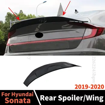 На Покрива Заден Спойлер, Крило Състезателни Спортен Опашката Въздушен Дефлектор Украса Тунинг Ремонт Довършителни Спойлер На Багажника За Hyundai Sonata 2019 2020