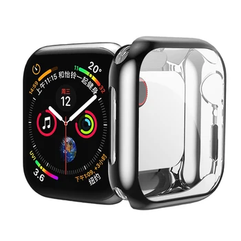 на цял екран защитен калъф за Apple watch 5 4 44 мм 40 мм apple watch iwatch серия 3/2/1 42 мм, 38 мм, Калъф устойчив на удари Корпус