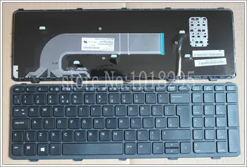 НОВ за HP PROBOOK 450 GO 450 G1 455 G1 450-G1 470 G1, 470 G2 450 G2 Клавиатура на лаптоп Великобритания с рамка