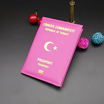 Новата Книга С Меки Корици За Паспорти От Изкуствена Кожа В Турция, За Жени И Момичета, Турски Калъф За Паспорт 0