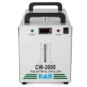 Охладител охладител за вода термолиза CW-3000 индустриален за гравировальных Машини 60W/80W CNC/Laser Engraver