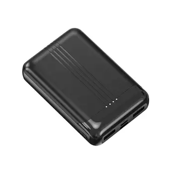 Преносим САМ Power Bank Box 3x18650 QC 3,0 Аксесоари Dual USB Преносима кабел за зареждане на Батерията Държач За Съхранение за Носене
