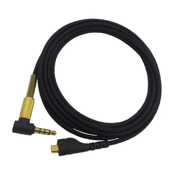 Преносимото 3,5 мм Найлонов аудио кабел За Arctis 3/5/7/Pro с Дължина 2 м и Детска Слушалки За лаптоп