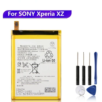 Преносимото Батерия LIS1632ERPC За SONY Xperia XZ DUAL F8331 F8332 XZs G8232 Акумулаторна Батерия на Телефона 2900 mah