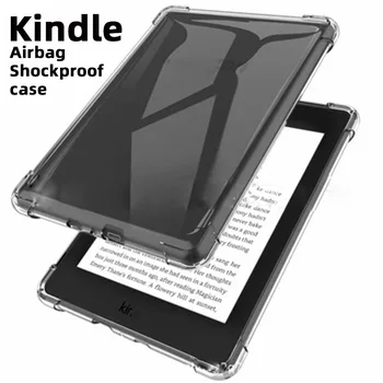 Прозрачен Капак за Kindle Case KPW4 Paperwhite 5 2021 Силиконова Обвивка за Kindle KPW5 Противоударная Защитно Paperwhite 4 10th 2018