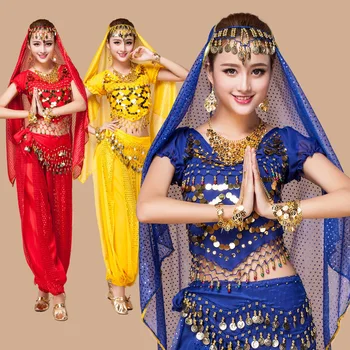 Професионален Танц на Корема Жени Ориенталски Танцови Костюми За Продажба Индийски Танцов костюм Болливудский Костюми За Възрастни