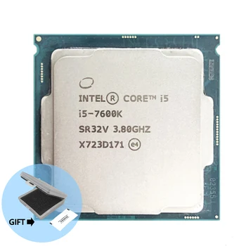 Процесор Intel Core i5-7600K i5 7600K 3,8 Ghz Четириядрен четырехпоточный процесор 6M 91W LGA 1151