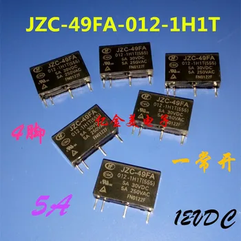 Реле JZC-49FA-012-1H1 1H1T 4-лице за контакт нормално отворен 5A HF49FD-012-1H12