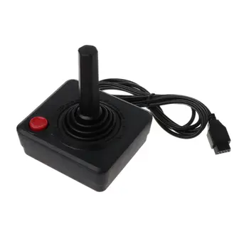 Ретро Класически Контролер Геймпад Джойстик за игри на Конзолата Atari 2600, 4-позиционни клавишни превключватели Лост и Единствен бутон действия