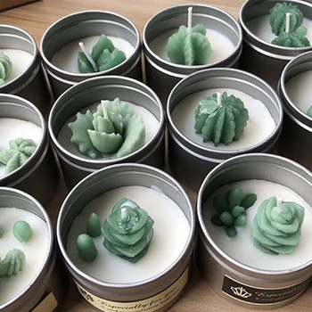 Ръчно изработени 3D Мути-месни Растения Силиконова Форма За Сапун във Формата На Цвете Форма За Свещи Инструменти За Печене За Украса на Сватбена Торта