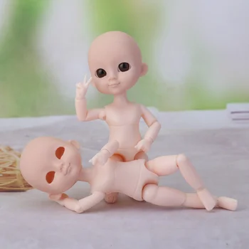 Сладко от 12 см. Кукла Грим Кукла Момиче Кукла направи си Сам 13 Ставите Bjd Кукла Q Версия Тялото на Момичето Децата Кукла Играчка за Подарък
