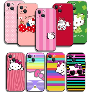 Сладък Калъфи за телефони Hello Kitty за iPhone 7 8 SE2020 7 8 Plus 6 6s 6 6s Plus X XR XS MAX Carcasa от мека TPU устойчив на удари