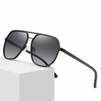 Слънчеви Очила Мъжки Дизайнерски Поляризирани UV400 Защита TR90 Очила Модерен Класически Слънчеви Очила за Шофиране на Открито за Мъже 3375