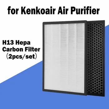 Смяна на Филтър за Пречистване на Въздуха ФПЧ2.5 H13 Hepa + Филтър С Активен Въглен За Пречистване На Kenkoair