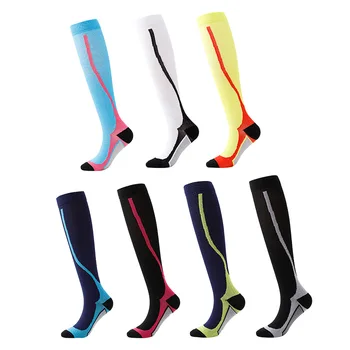 Спортни чорапи Мъжки и дамски Вело чорапи, Спортни Чорапи за почивка Многоцветни Чорапи Футболни Чорапи