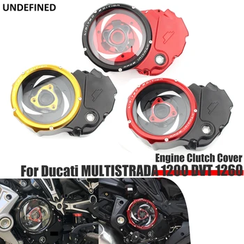 Състезателна Прозрачен Капак на Съединителя Пружинное Стопорное Пръстен Комплект Прижимных Плочи на Съединителя на Двигателя за Ducati XDiavel Diavel 1260 Multistrada 1200