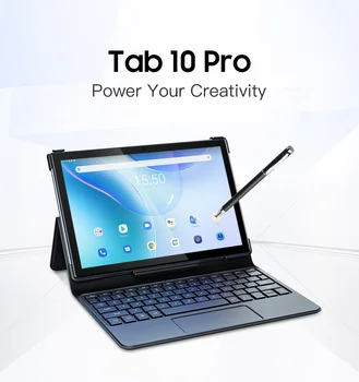 Таблет TAB 10 Pro Blackview 8 GB RAM И 128 GB ROM WIFI 10,1-Инчов PC Android 11 Лаптоп 6580 ма 4G LTE 30 W Бързо зареждане на 13 MP КОМПЮТЪР