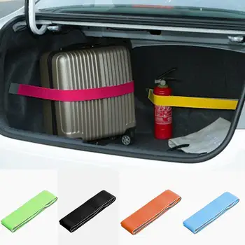 Устройство За Съхранение на Багажника на колата Кука и Контур Фиксирани Колани Обикновен Магически Етикети Организаторите в багажника 0