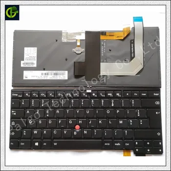 Френска клавиатура Azerty с подсветка за LENOVO T460S T460P T470S T470P ThinkPad 13 1st 2nd (20J1-20J2) Нов S2 (2nd Gen 20J3) FR 0