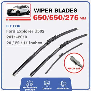 Четки за Чистачки на Предното и Задното Предното Стъкло За Ford Explorer 3 MK3 U502 2011 - 2019 Window 26