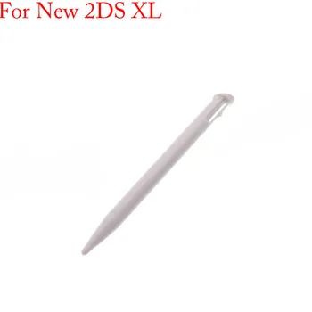 1 бр. бял за Nintendo 2DS 3DS Нов 2DS Новият 3DS XL LL За NDSL NDSi Метален Телескопичен стилус Пластмасова писалка за сензорен екран 1