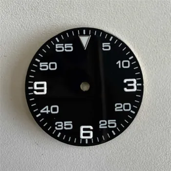 29 мм Черен Буквален Циферблат на часовника, за 8215/ 8205/ 8200 За подмяна на Механизъм Mingzhu Ремонт на Подробност на Циферблата Часа 1