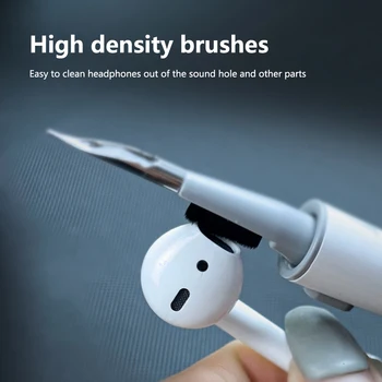 3 В 1 Комплект за почистване на слушалки Bluetooth За Airpods Pro 1 2 3 Калъф за слушалки, Дръжката за почистване на Bursh Инструменти За Samsung, Huawei, Xiaomi 1