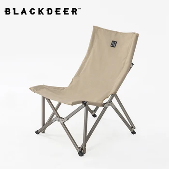 Blackdeer Релакс Стол Открит Портативен Сгъваем Стол Къмпинг, Риболов Стол С Облегалка От Алуминиева Сплав За Почивка Плажен Стол 1