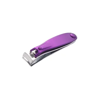 LIZY 6 см Пътни Лилави Нокти Ножици за Акрилни Нокти Професионална Машина за Косене на Кожичките от Въглеродна Стомана Модерен Подарък за Нокти 1