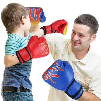 Детска Светът Бокс Кожена Ръкавица Защитна Ръкавица За Кикбоксинга Детска, Светът Бокс Тренировочная Тина Спортни Аксесоари 1