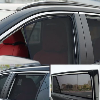 За Audi A3 8V Седан 2013-2020 Авто Козирка Странично Прозореца на Детска Седалка на Задната Предното Предното Стъкло на Окото Рамка Завеса Козирка 1