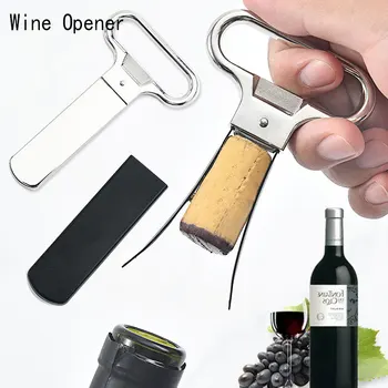 Отварачка За вино Творчески Тирбушон, Без да вредят на Корк Безопасни Преносими Кухненски Инструменти, Аксесоари За Бар 1