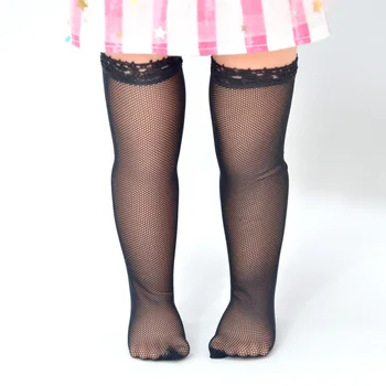 1/4 BJD кукла Модни мрежести чорапи, Подходящи за 40-43 см кукла с аксесоари и Подарък за момичета дантелени чорапи 2