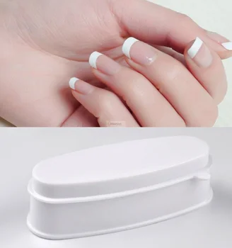 1бр нокти Акрилна пудра на Прах скоростна Дизайн нокти Crystal Полимерна Дизайн е лесно да се направи Фалшиви Съвети Строител Маникюр Инструменти 2