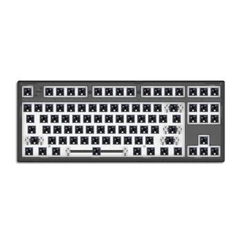 87Key Ръчна Детска Клавиатура Комплект Пълно Програмиране Клавиш FN Layer Editor Безжична Детска Клавиатура за PC Mk870 2