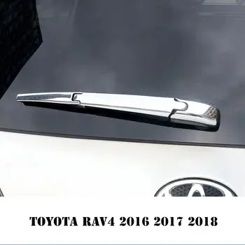 ABS Хром За Toyota RAV4 4 2016 2017 2018 Задното Стъкло на превозното средство Дъжд Чистачка Капак Завърши Стил Декорация на Външни Аксесоари 2