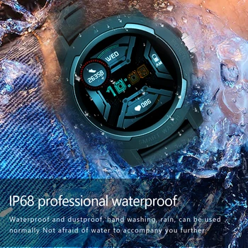 HT6 Спортни Смарт Часовници За Мъже И Жени, IP68 Водоустойчив Режими за Упражнения На Открито Умни Часовници за Мониторинг на Сърдечната Честота Сън за Android и IOS 2