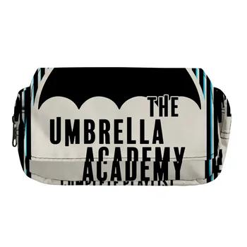The Umbrella Academy 3D Merch Училищна голяма чанта - клатч, подходящ за момичета, момчета, юноши, двойна чанта в стила на kawai в стил харадзюку, колеж 2