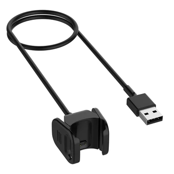 За Fitbit Charge 4 Зарядно Устройство, USB Кабел За Зареждане Кабел Замяна на Затягане 55 см/100 см Зарядно Устройство Зарядно устройство За Fitbit Charge3 резервни Части 2