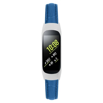 Каишка от естествена кожа За Samsung Galaxy Watch SM-R375 SMR370, Каишка с подмяна на корпуса за Samsung Watch fit-e band 2